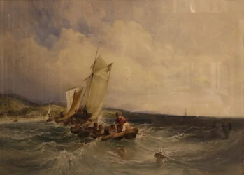 Baie de Wicklow, vers 1840