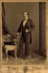 Marius Petipa, danseur et chorégraphe russe, vers 1855