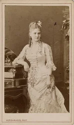 Portrait de la chanteuse d