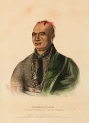 THAYENDANEGEA. LE GRAND CAPITAINE des SIX NATIONS, extrait de l