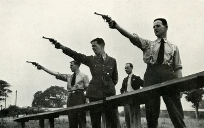 Exercice de revolver à l