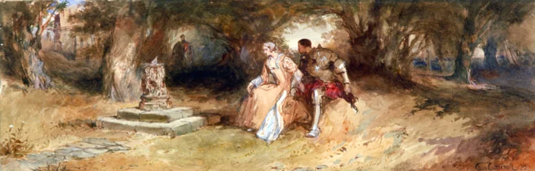 Paysage avec figures