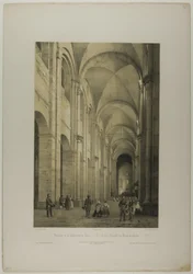 Intérieur de la cathédrale de Speier, planche onze de Allemande