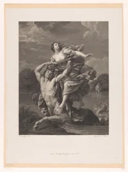 Enlèvement de Déjanire par Nessos