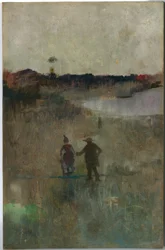(Paysage avec deux petites figures, Richmond, NSW)