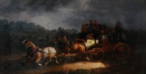 Leeds et Londres Royal Mail, vers 1835