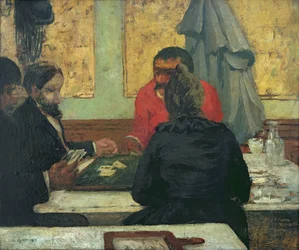 Joueurs de cartes, 1883