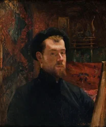 Autoportrait, vers 1886-1888