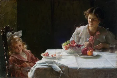 Petit-déjeuner pour trois