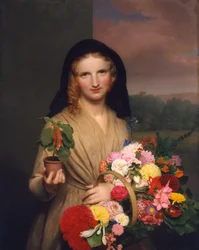 La Fille aux fleurs
