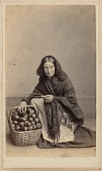 Portrait de femme, c. 1860 (photo)
