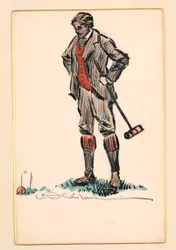 Joueur de croquet