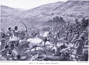 Sety I en Syrie (XIXe dynastie), c.1920