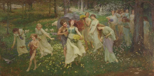 Le progrès du printemps, 1905