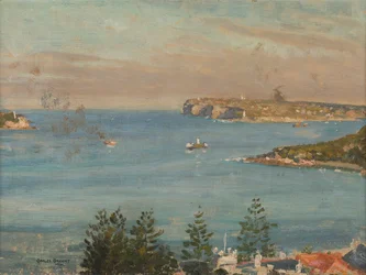 Vue vers Sydney Heads depuis le nord de la ville