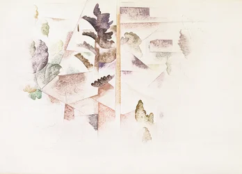 Bermudes, arbres et architecture, vers 1917