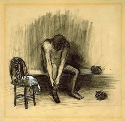 Boxeur, vers 1907