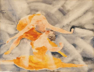 Deux femmes acrobates