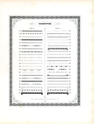 Suite des bordures ornementales et des vignettes (imprimé)