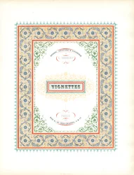 Magnifique page de titre pour les vignettes (imprimer)