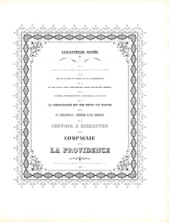 Caractères ornementaux avec cadre décoratif (imprimé)