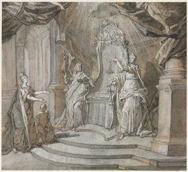 Madame de Maintenon retournant à l