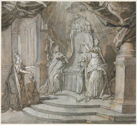 Madame de Maintenon retournant à l