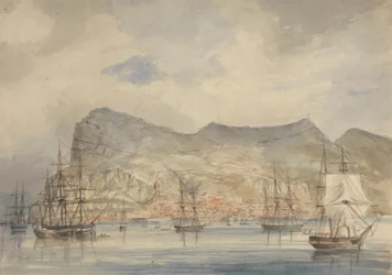 Vue de Gibraltar