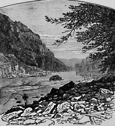 Le Bas Canyon, 1883