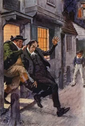 Illustration pour Les Papiers de Pickwick de Charles Dickens