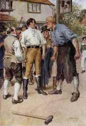 Illustration pour The Broad Highway a Romance of Kent