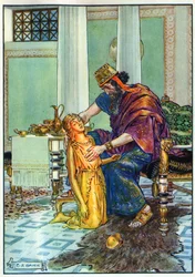 Le Roi Midas et sa Fille, de 