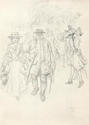 Passer sous les fourches caudines - Étape II, vers 1920