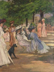 Figures dans Hyde Park