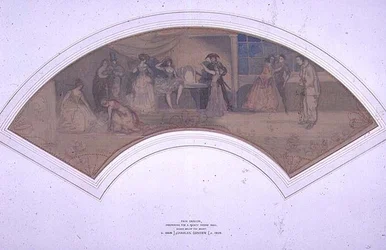 Préparatifs pour un bal costumé