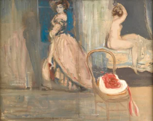 Le chapeau rouge et blanc