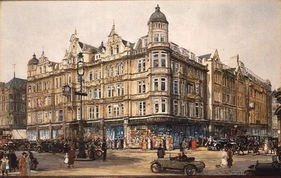 Le vieux bâtiment, Bourne et Hollingsworth, Oxford Street