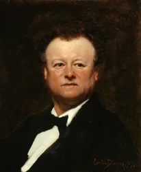 Portrait de Jean-François Berthelier 1830-1888, 1877