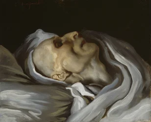 Théodore Géricault sur son lit de mort