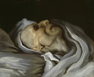 Théodore Géricault sur son lit de mort, 1824