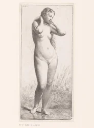 Femme nue debout
