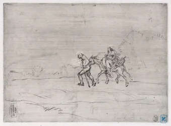 Fuite en Égypte, 1848