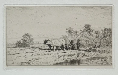 Paysage, travailleurs