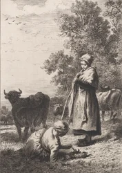 Petites laitières, 1864