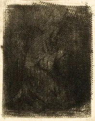 Moine en prière