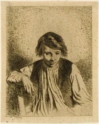 Garçon Assis