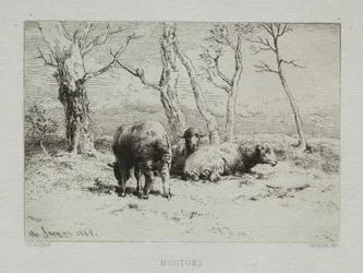 Moutons, 1868