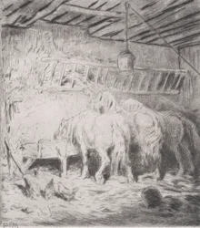 Écurie, 1848
