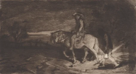 Le cavalier, 1848
