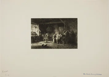 La boutique du maréchal-ferrant
